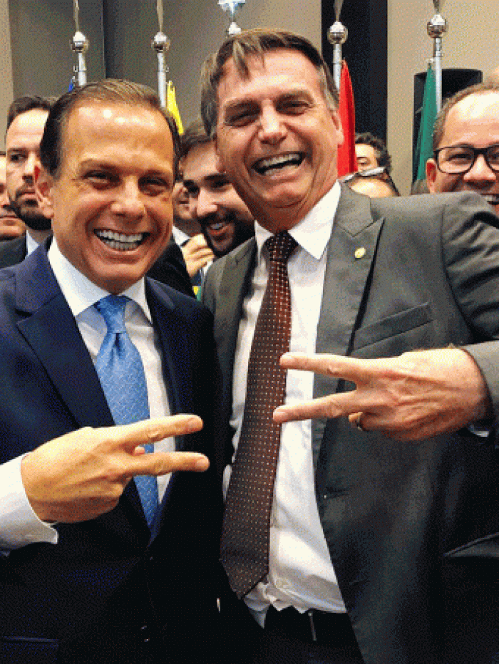 João Doria diz que errou ao apoiar Jair Bolsonaro nas eleições de 2018