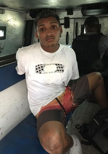 Caio Piloto, o 'terror de Nil&oacute;polis', foi preso no Complexo do Chapad&atilde;o