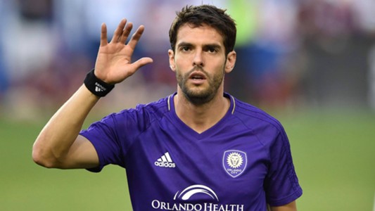 No fim da carreira, Kaká atuou pelo Orlando CIty, dos Estados Unidos
