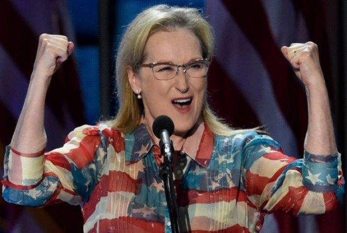 A atriz Meryl Streep &eacute; uma das signat&aacute;rias do Time's Up