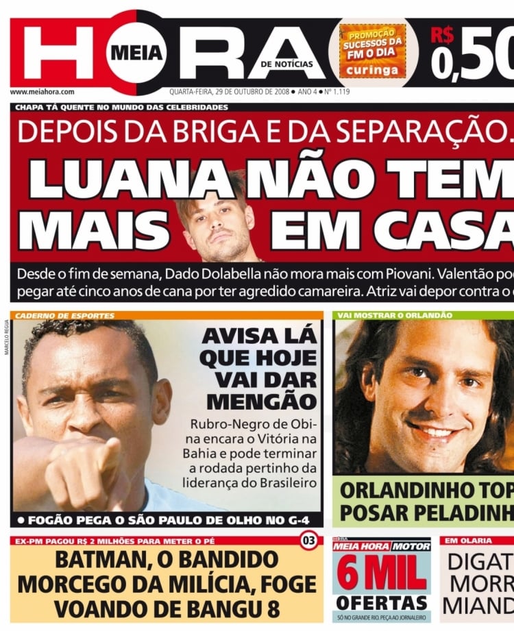 Piovani termina com Dado Dolabella