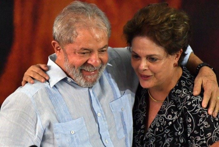 Luiz Inácio Lula da Silva e Dilma Rousseff 
