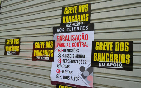 Bancários de todo o País farão paralisação de 24 horas nesta quinta