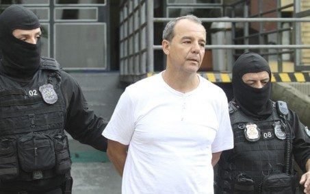 Justiça determina transferência de Cabral de Bangu 8 para cadeia em Benfica