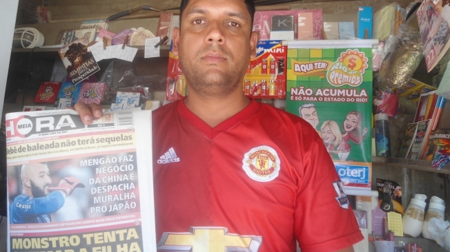 Jornaleiro Jornalista Thiago Souza Martins 