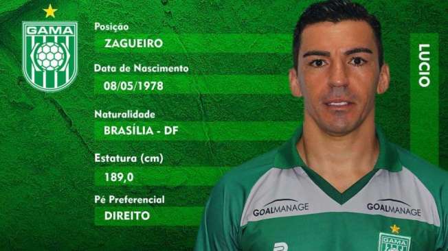 Lucio, zagueiro do Gama