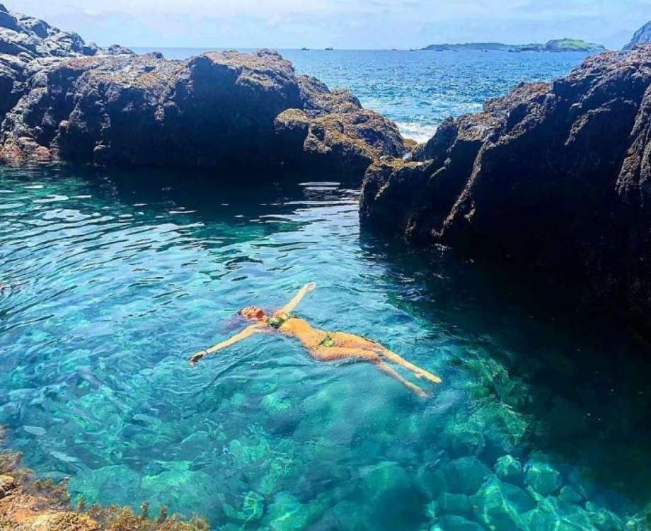 Grazi curte as f&eacute;rias 