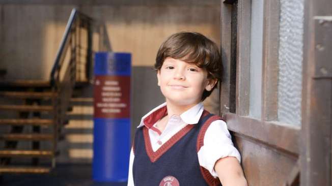 Mario (Theo Medon), em 'As aventuras de Poliana'