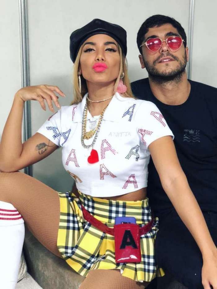 Anitta e Thiago Magalhães