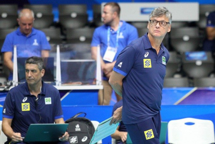 Renan Dal Zotto, técnico da seleção masculina de vôlei