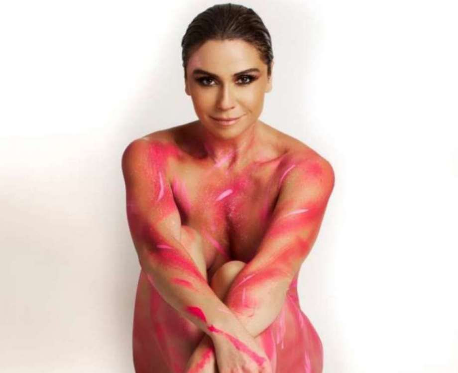 Giovanna Antonelli na campanha pelo Outubro Rosa