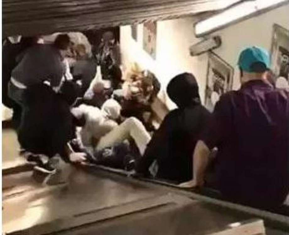Acidente em escada rolante em Roma deixa 18 feridos