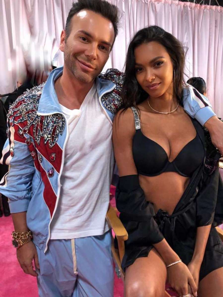 Matheus e a brasileira Lais Ribeiro