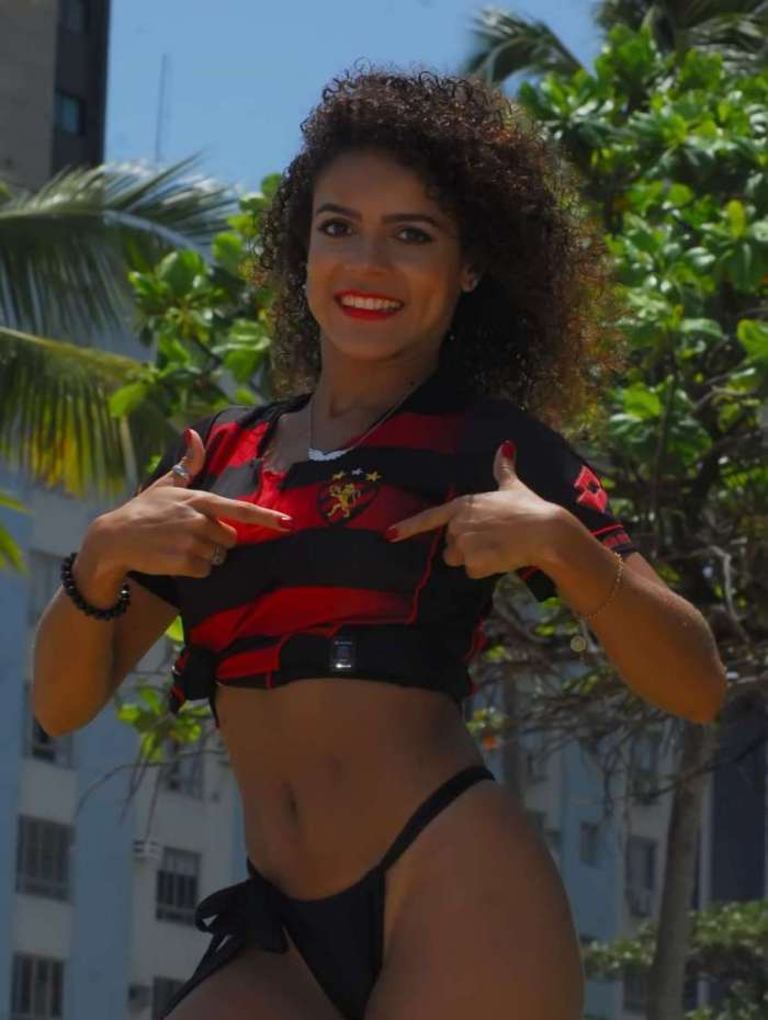 Danubia Ribeiro é torcedora do Sport
