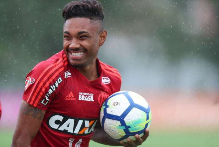 Vitinho, jogador do Flamengo
