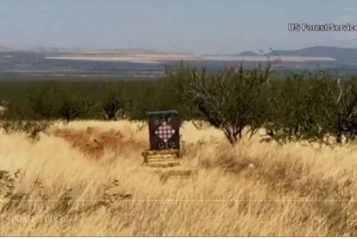 Alvo foi explodido em matagal
