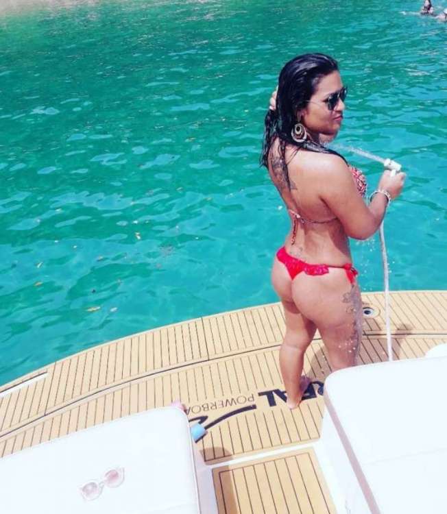 A Beatriz Almeida é torcedora do Flamengo