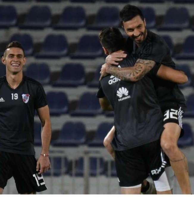 River Plate treina para jogo contra o Al Ain, nos Emirados Árabes Unidos. Mundial de Clubes - Diego Haliasz / Prensa River