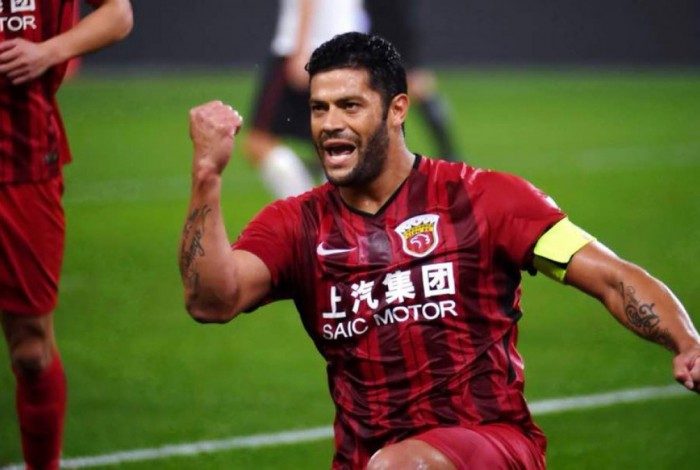 Atualmente Hulk defende o Shangai SIPG, da China