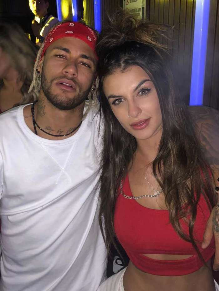 Neymar e Bárbara Labres 