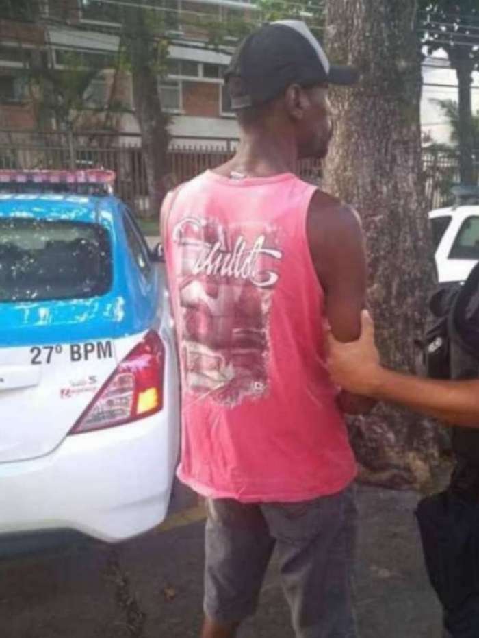 Dilson Araújo foi preso no bairro Nova Sepetiba neste sábado