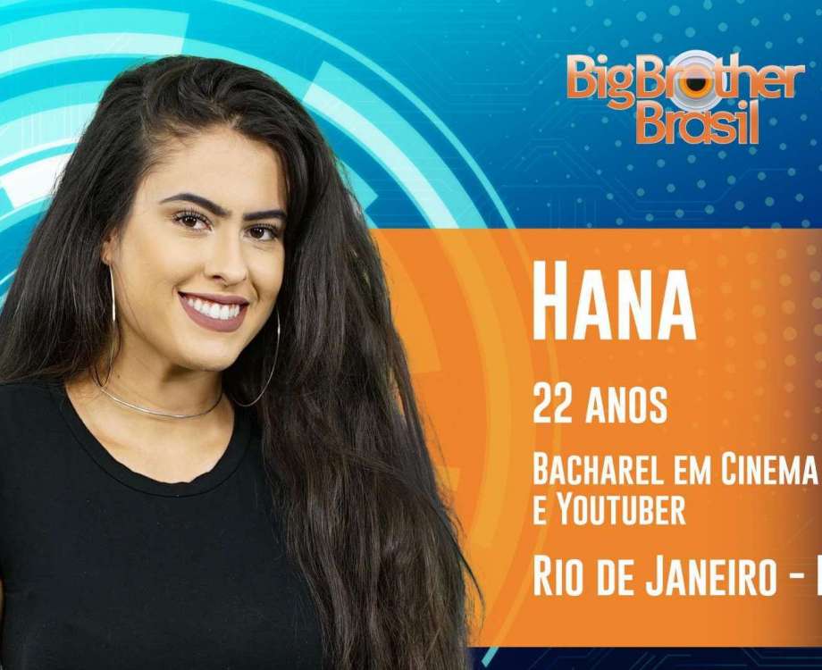Hana é vegana mas jura que a estadia no BBB não irá atrapalhar o veganismo