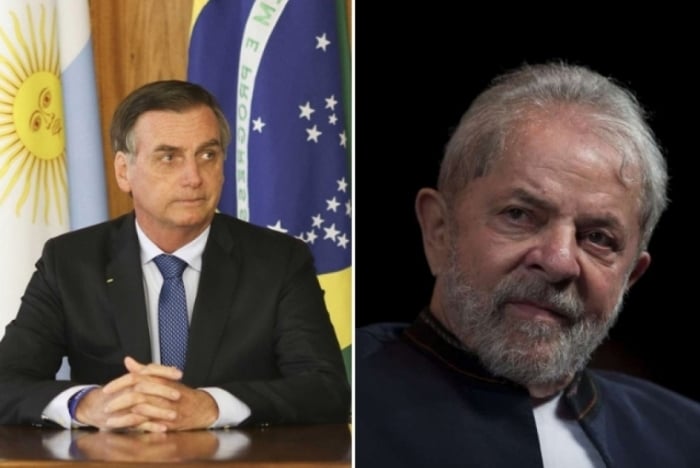 A pesquisa sobre os governos de Bolsonaro e Lula foi feita pela XP/Ipespe por telefone com 1.000 pessoas 