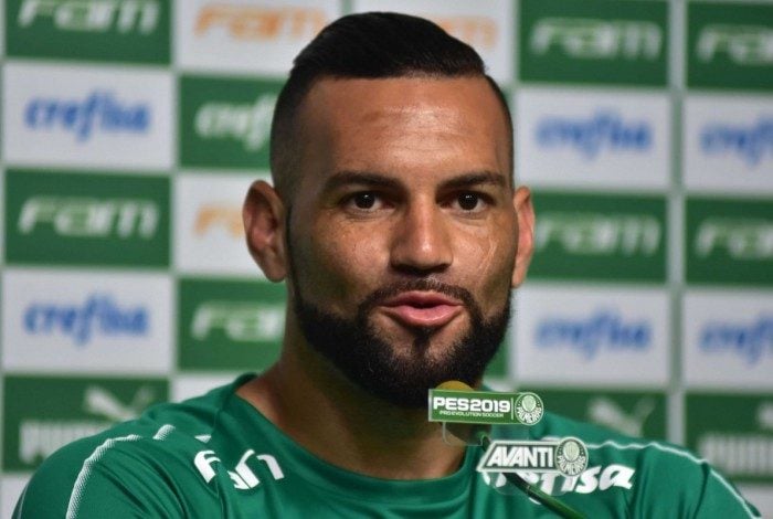Rio, 22/01/2019 - AGÊNCIA DE NOTÍCIAS - PARCEIRO - Weverton durante entrevista coletiva, realizado na Academia de Futebol, na Barra Funda, zona oeste de Sao Paulo, na tarde desta terça-feira, 22. Foto: Eduardo Carmim/Parceiro/Agencia O Dia)