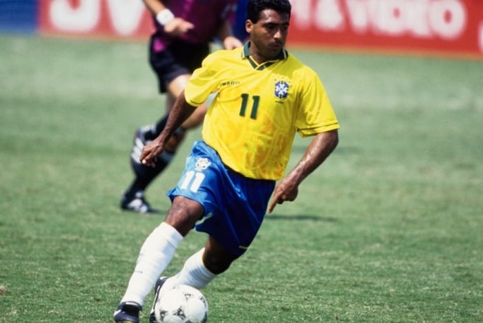 O Baixinho pela Seleção Brasileira na final da Copa de 1994