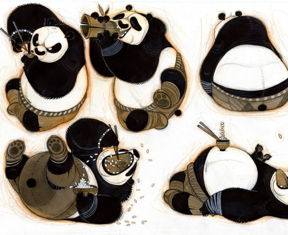 Kung Fu Panda &eacute; um dos filmes abordados na exposi&ccedil;&atilde;o