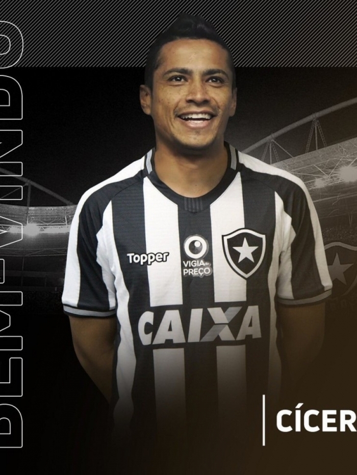 Cícero é o mais novo reforço do Botafogo para a temporada