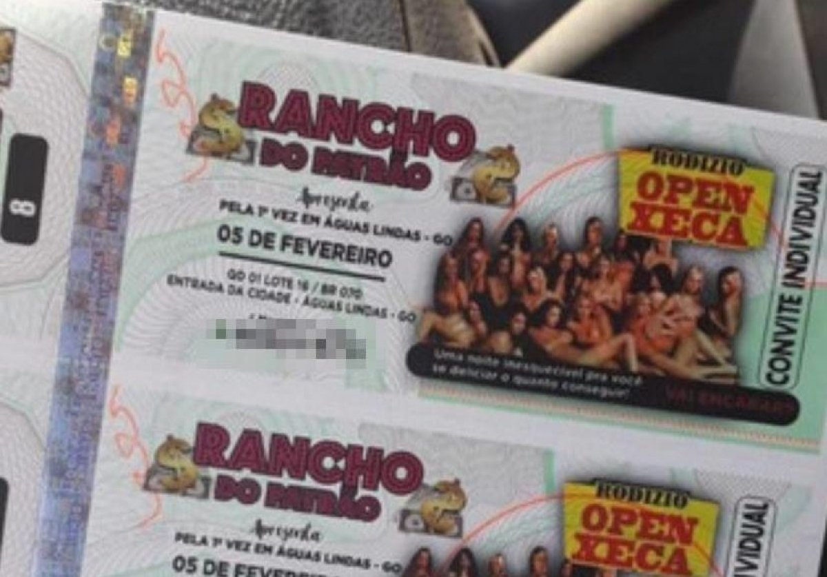 Os convites da festa