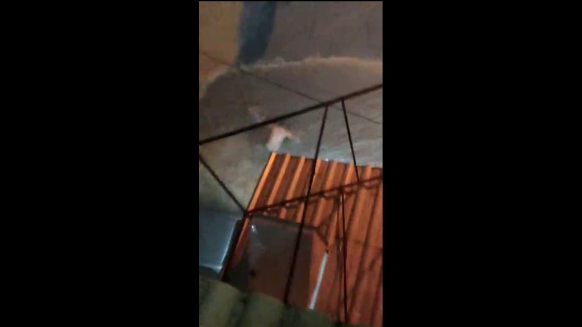 Homem foi arrastado por correnteza e sobreviveu