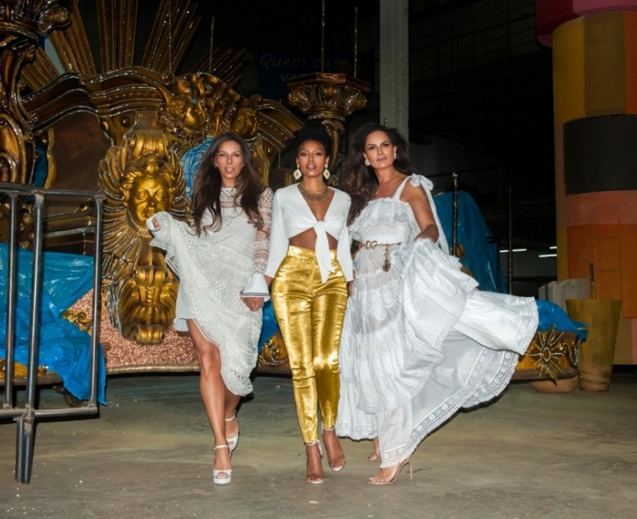 Luiza Brunet, Adriane Galisteu e Sheron Menezes