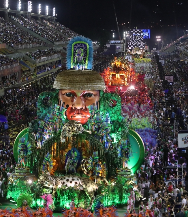 A grande campeã, Mangueira, fecha o Desfile das Campeãs neste sábado - Alexandre Brum / Agencia O Dia