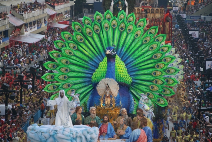 Desfile da Unidos da Tijuca no Carnaval 2019