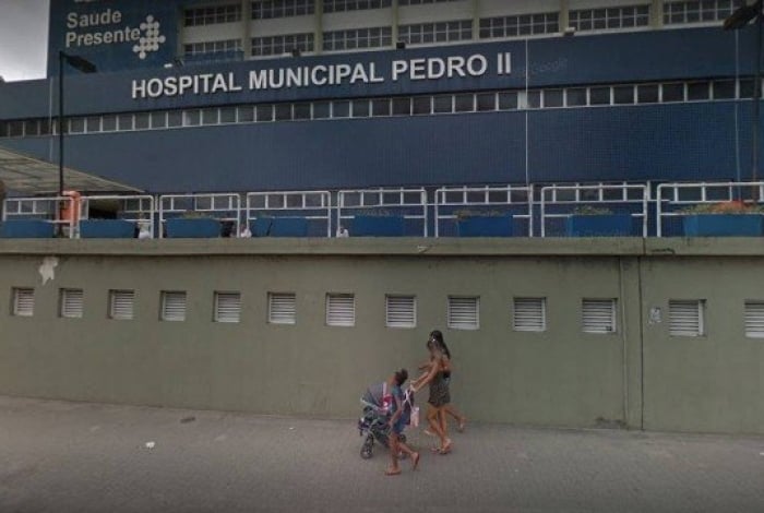 A criança ficou internada no Hospital Municipal Pedro II
