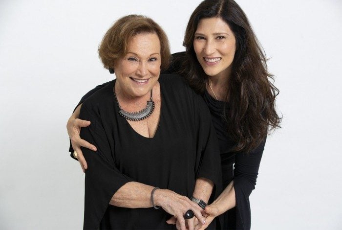 As atrizes Nicette Bruno e Beth Goulart  