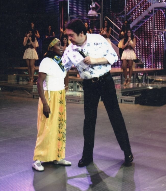 Mary Joe Jackson é presença cativa há 30 anos no Domingão do Faustão