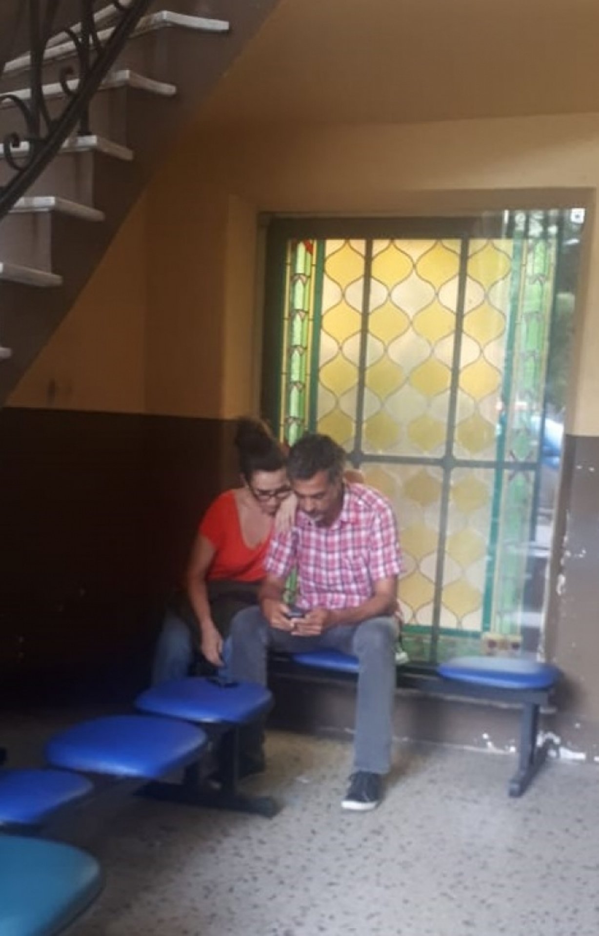 Gisele Fróes e o companheiro