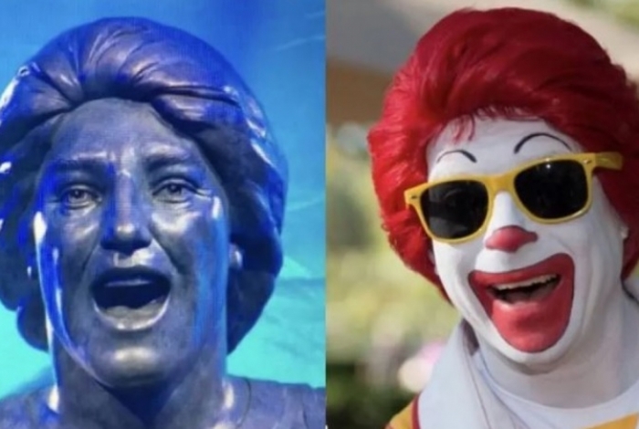 A galera não perdoou a estátua de Renato Gaúcho... 