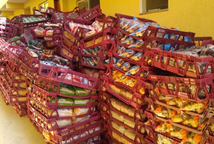 A carga de pães foi localizada em uma casa no bairro Bom Retiro
