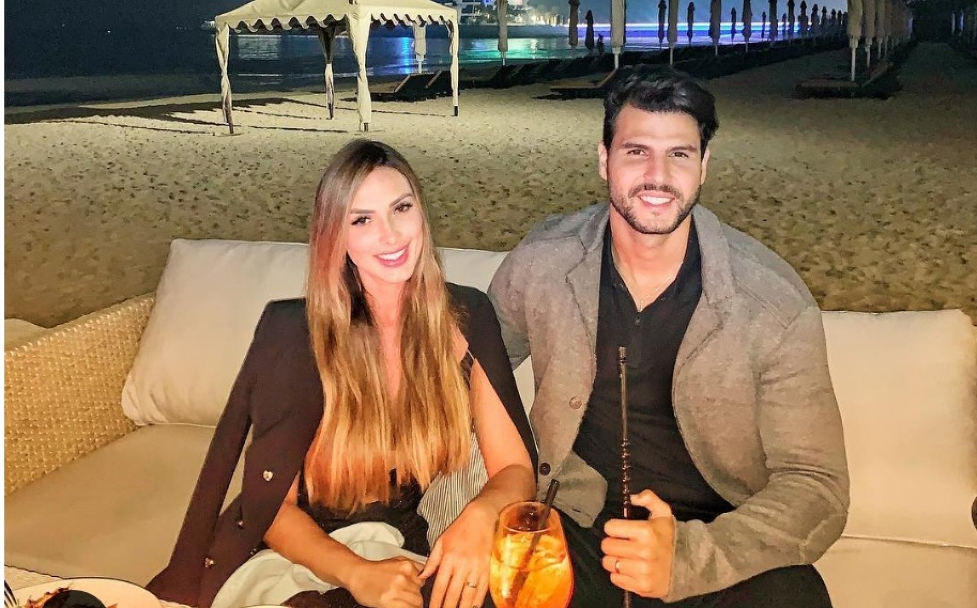 Nicole Bahls e Marcelo Bimbi