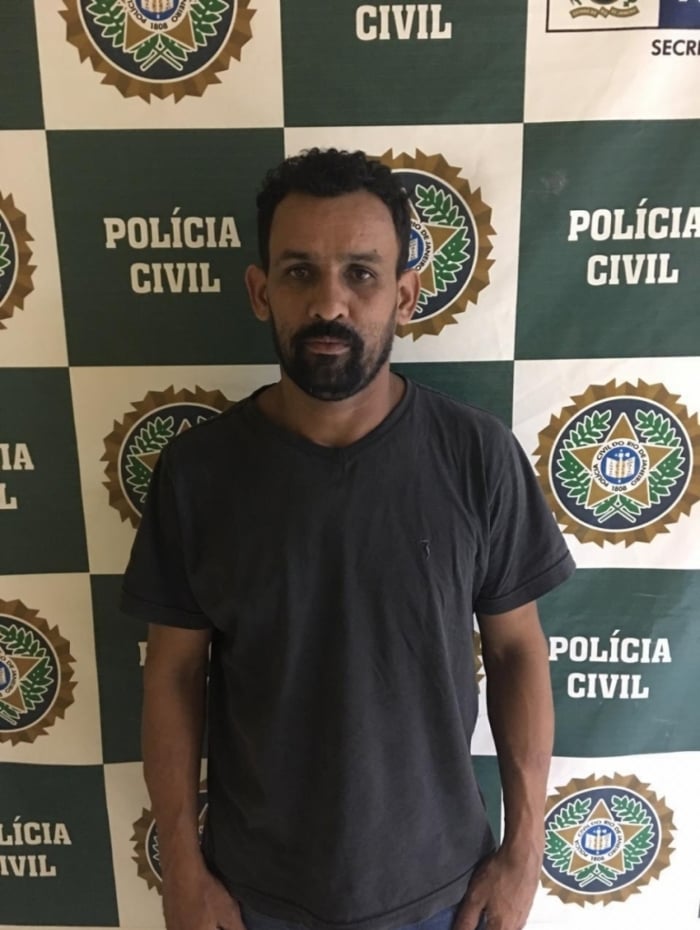 Marcelo Gomes cabral foi preso por policiais da delegacia de Duque de Caxias