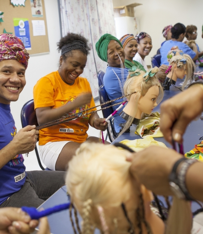 Capacitação para moradores de comunidades