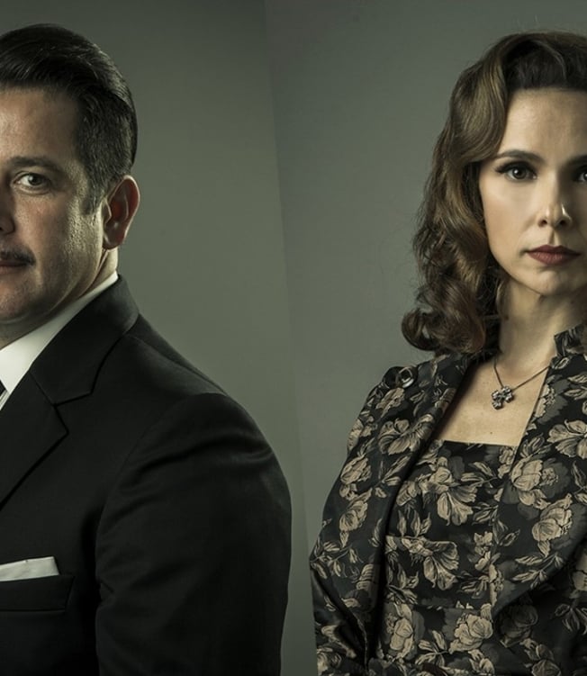 Casados na vida real. Murilo Benício e Débora Falabella fazem seu quarto trabalho juntos, na série \'Se Eu Fechar os Olhos Agora\'