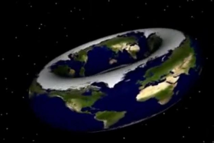A teoria de que a Terra teria formato de rosca logo ganhou adeptos