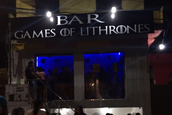 O 'Bar Game of Thrones' é localizado em Manaus