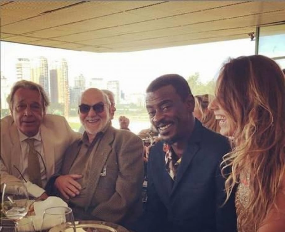 Seu Jorge aparece em fotos com neta de Lima Duarte e fãs especulam retorno do casal
