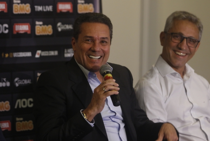 Luxemburgo (E) e Alexandre Campello: afinação em torno dos objetivos do Gigante para 2020